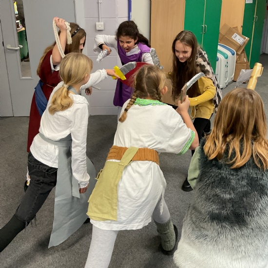 Anglo-Saxons and Vikings take over Year 5!